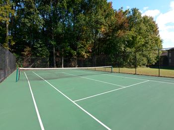 World-class tennis court